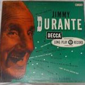 JIMMY DURANTE - SELF TITLED - DECCA LABEL - 10" LP